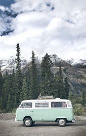 Need this van VW Bus in the mountains of Alberta, Canada. Shot by Crux Creative. #adventure #travel #nomad #Alberta #bus , Need this van VW Bus in the mountains of Alberta, Canada. Shot by Crux Creative. #adventure #travel #nomad #Alberta #bus, Travel Couple, Travel Couple