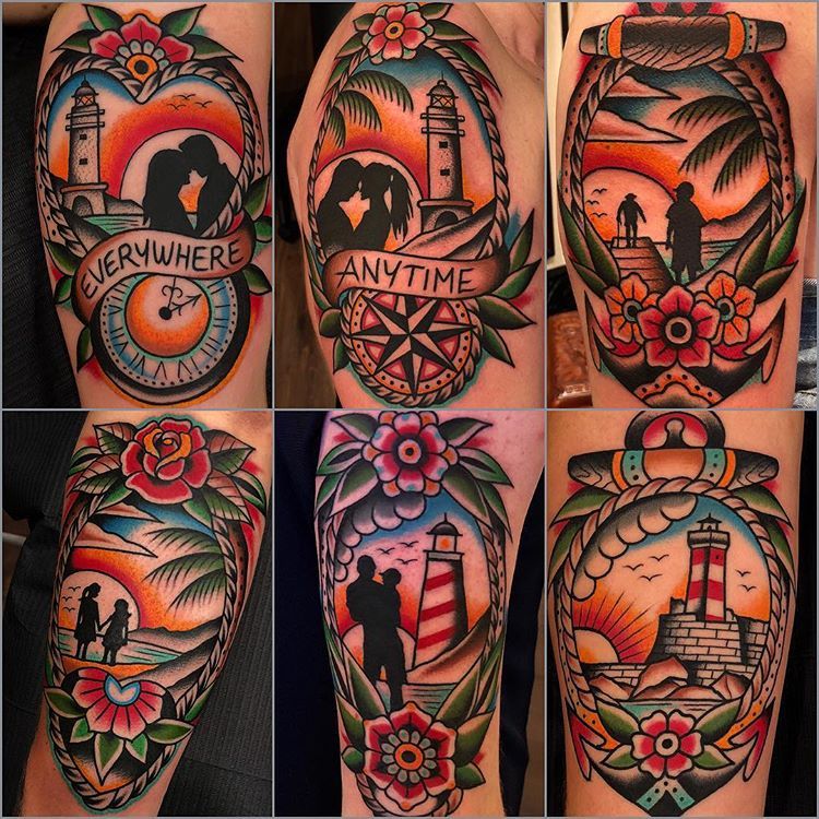 Some recent classic compositions!! boldwillhold.tattoo 