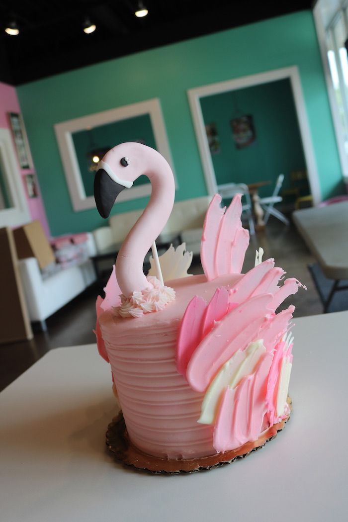 simple flamingo cake simple flamingo cake