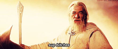 All of my gifs | Lord of the rings, Gandalf the white, The hobbit