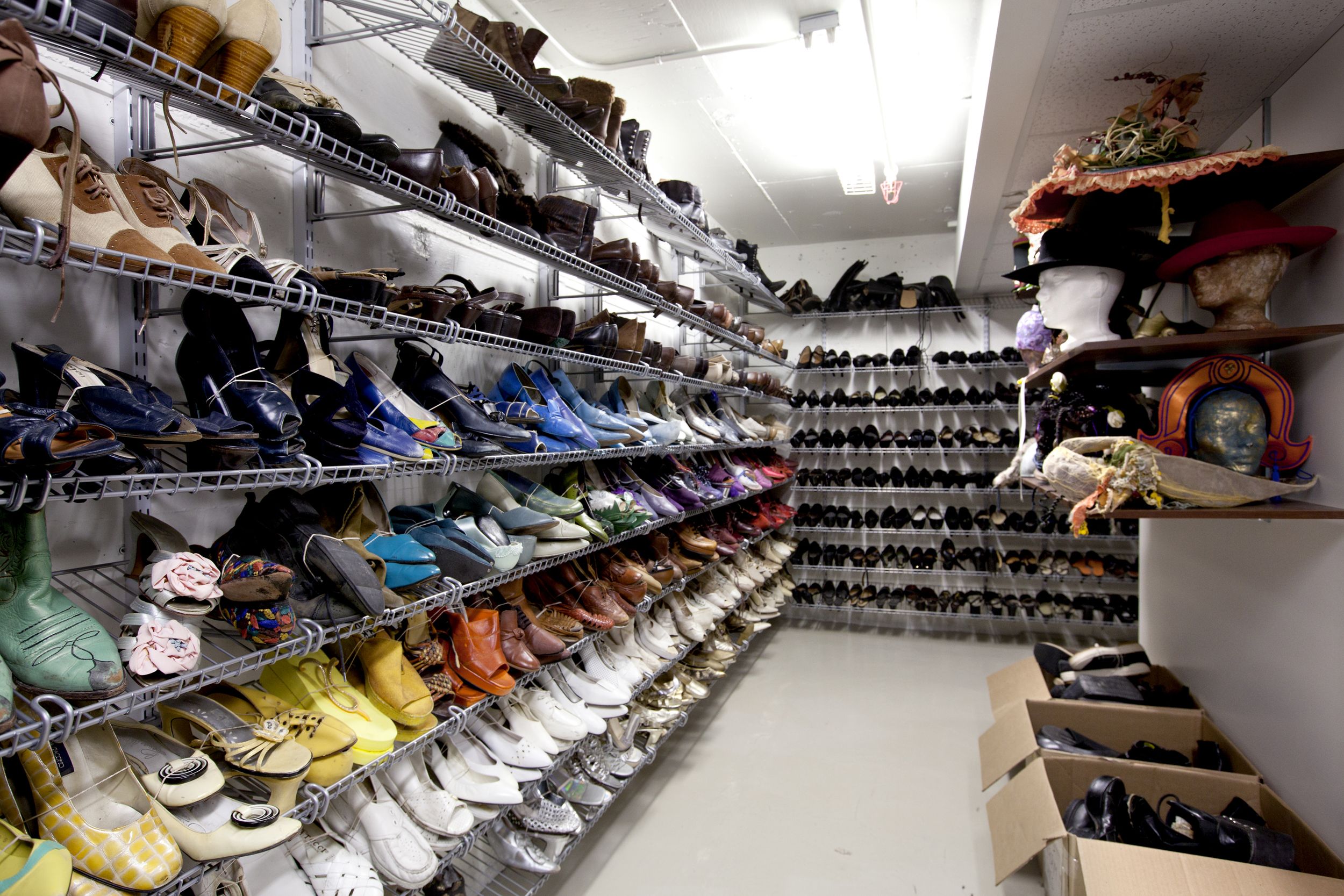 Normally Utilized In Kitchens A Pull Out Pantry Becomes A Shoe Closet When The Shelves Are Installed At An Angle Diy Shoe Rack Organization Hacks Closet Space