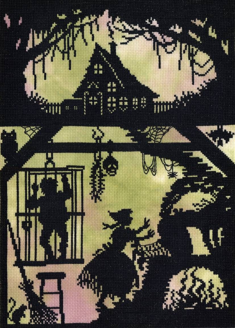 Bothy Threads Cross Stitch Kit Pumpkin House