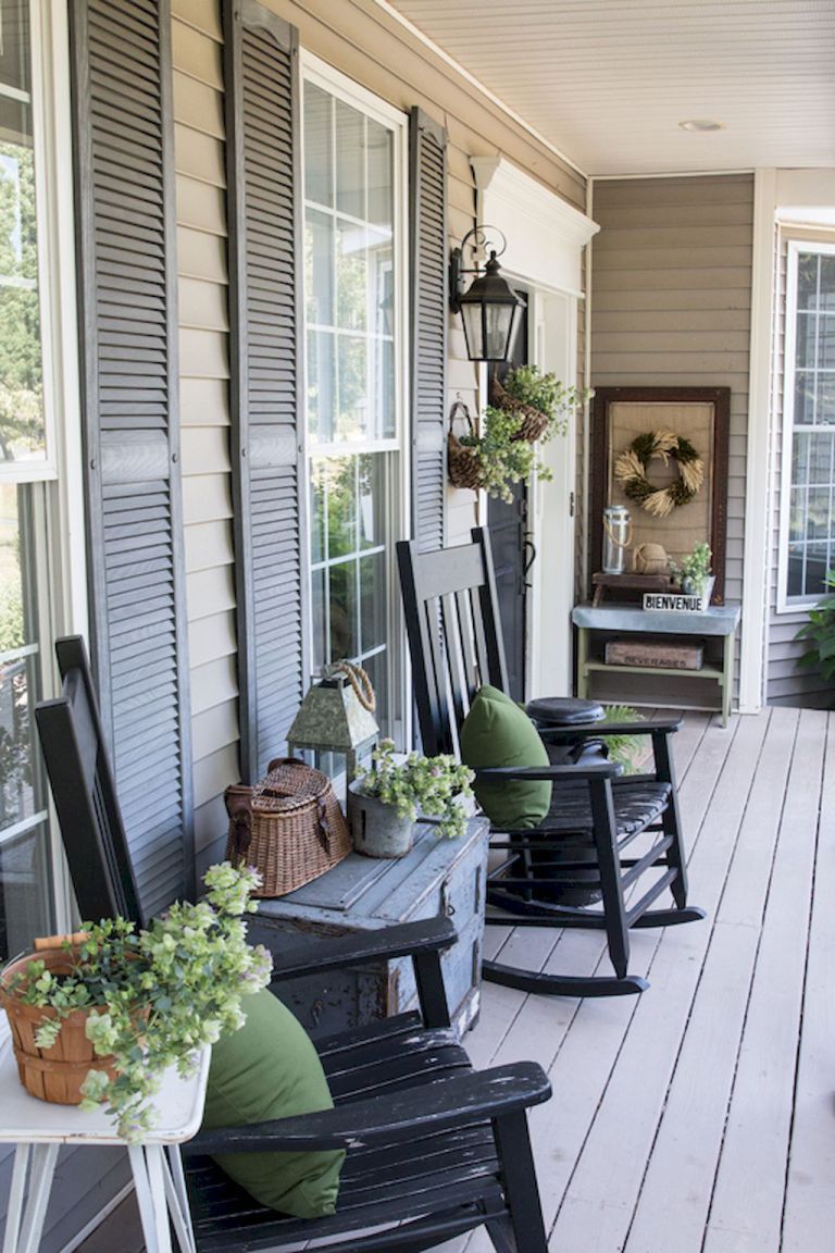 110 Best Farmhouse Porch Decor Ideas 58 House Front 110 Best Farmhouse Porch Decor Ideas 58