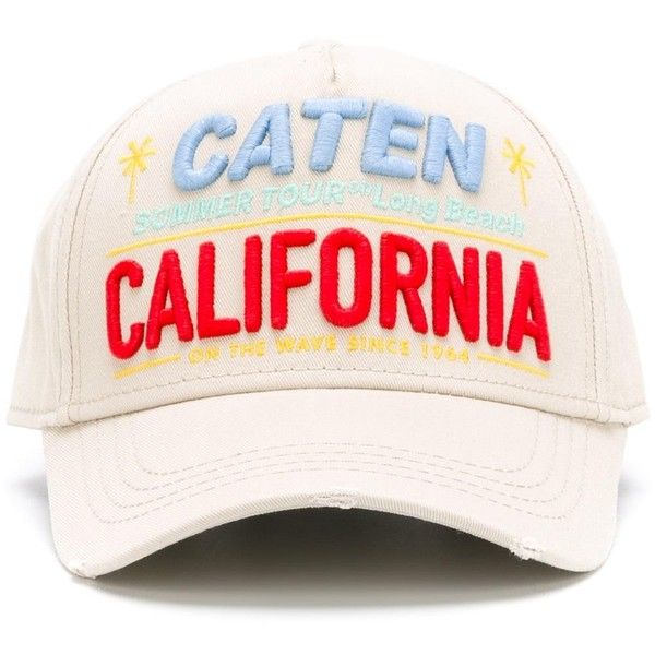 Dsquared2 Summer Tour California Baseball Cap 140 Liked On Polyvore Featuring Men S Fashion Men S Accessories Mens Summer Hats Hats For Men Summer Hats