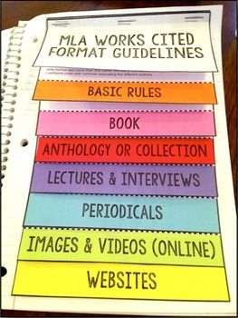 mla style format 8th edition citations instructions mla format instructions