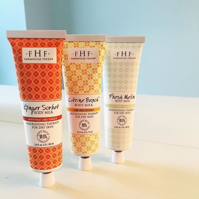 Give A Double Tap For These Skin Quenching Beauties We Re Daydreaming About Palm Trees Calm Waves And These Tr Body Milk Beauty Packaging Ginger Sorbet