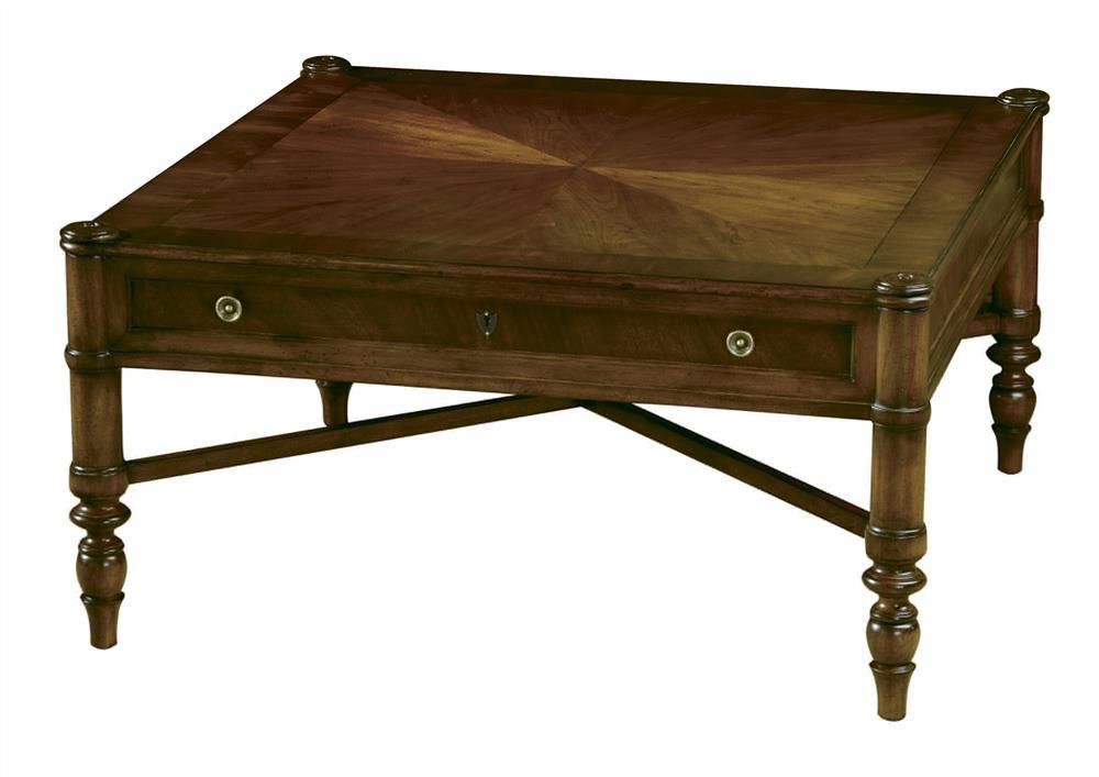 Accents Square Coffee Table Coffee table with drawers