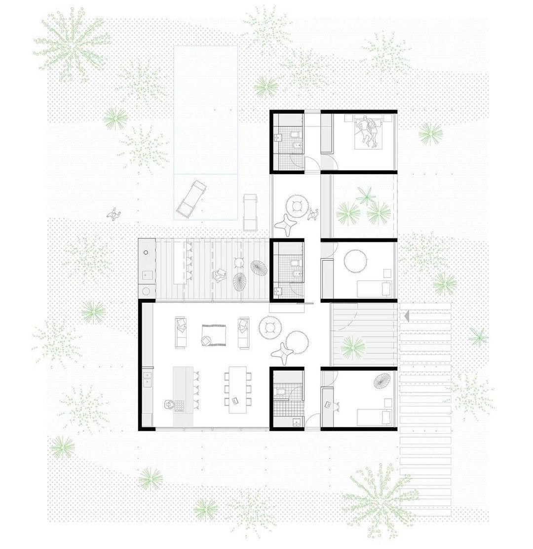 Redessiner le plan d'étage 2d et 3d pour l'agent immobilier