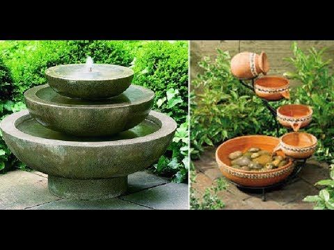 48 Impresive Outdoor Water Fountains Ideas For Garden Landscaping Small Water Gardens Fountains Outdoor Water Fountains Outdoor