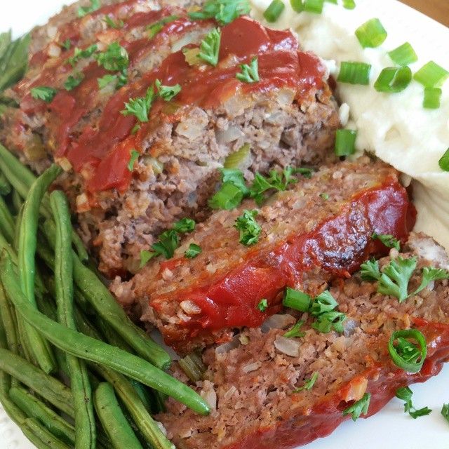 Old Fashioned Meat Loaf A K A Basic Meat Loaf Recipe Food Network Recipes Recipes Halogen Oven Recipes