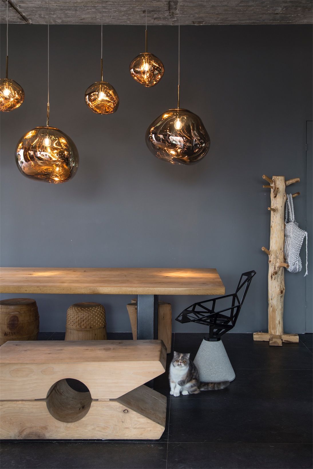 details of the project the loft by the love it team in athens greece tom dixon melt pendant on details of the project the loft by the love it team in athens greece details of the project the loft by