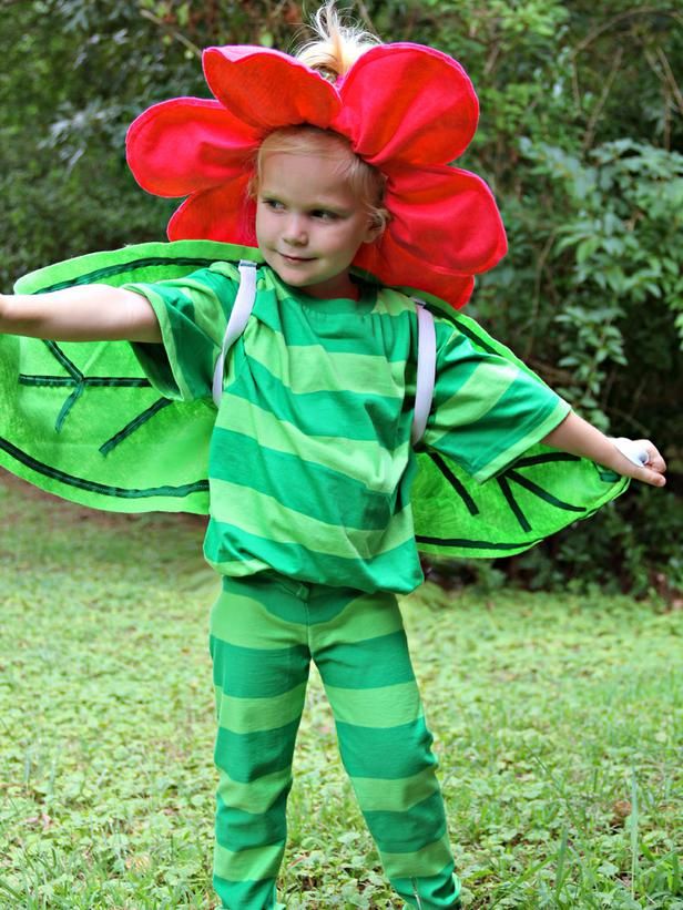How To Make a Flower Halloween Costume Halloween costumes for kids, Cute halloween costumes