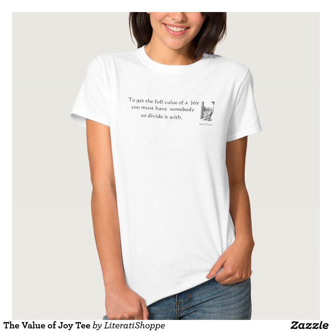 The Value of Joy Tee | T shirts for women, Tshirt designs, Love t shirt