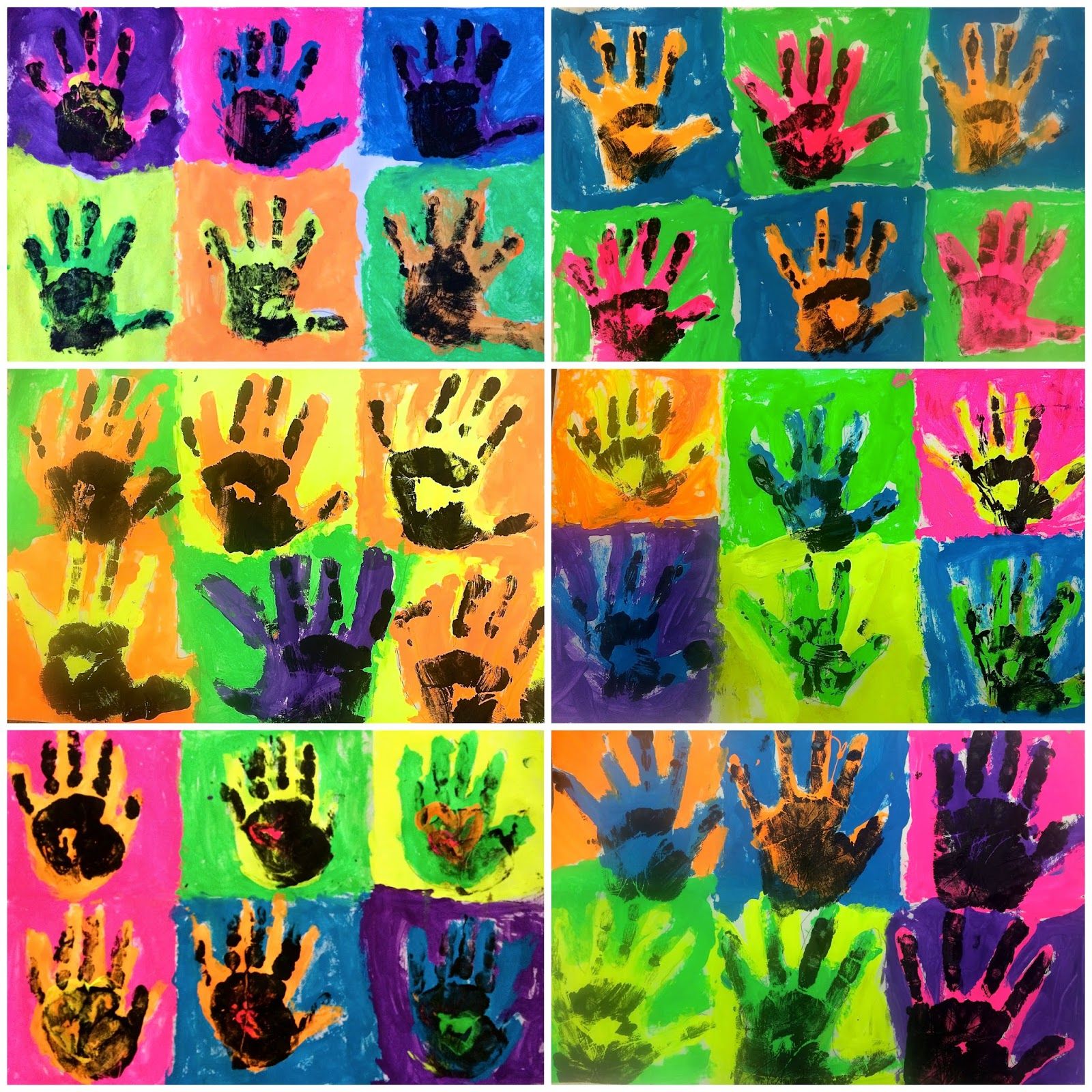 Kindergarten Andy Warhol Pop Art Hands Kindergarten Art Projects kindergarten-andy-warhol-pop-art-hands-kindergarten-art-projects
