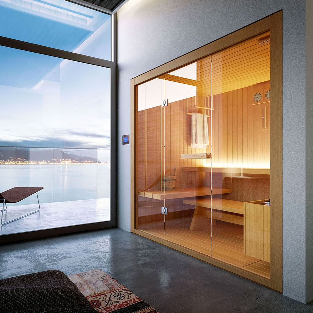 Glass Saunas Design Construction In 2019 Sauna Shower