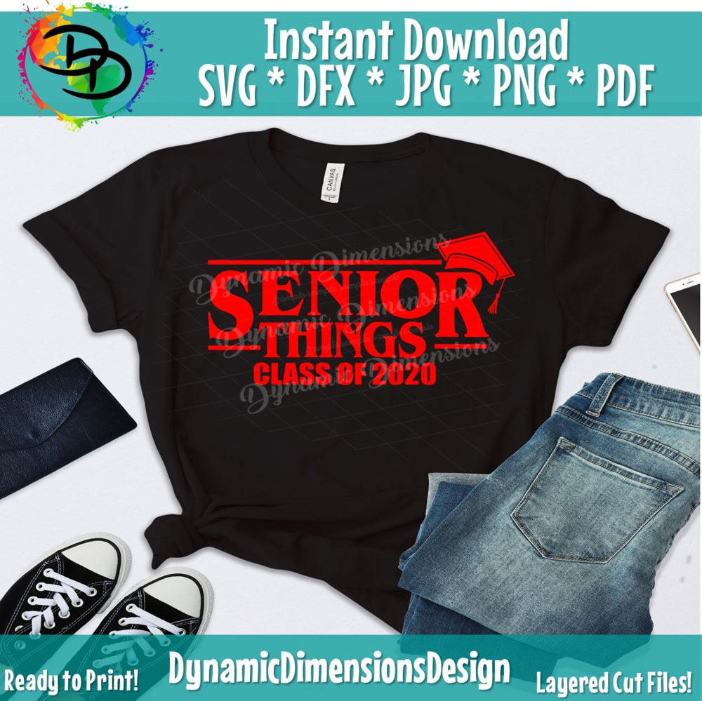 Download Class of 2020 Graduation SVG Senior Things 2020 SVG | Etsy ...
