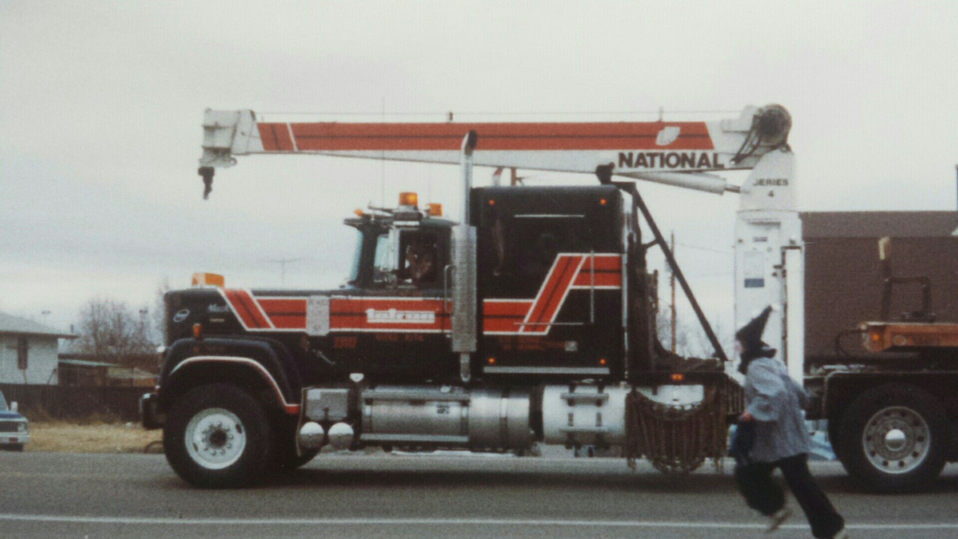 Trucking (Mack Anthem) Mack trucks, Flatbed trailer