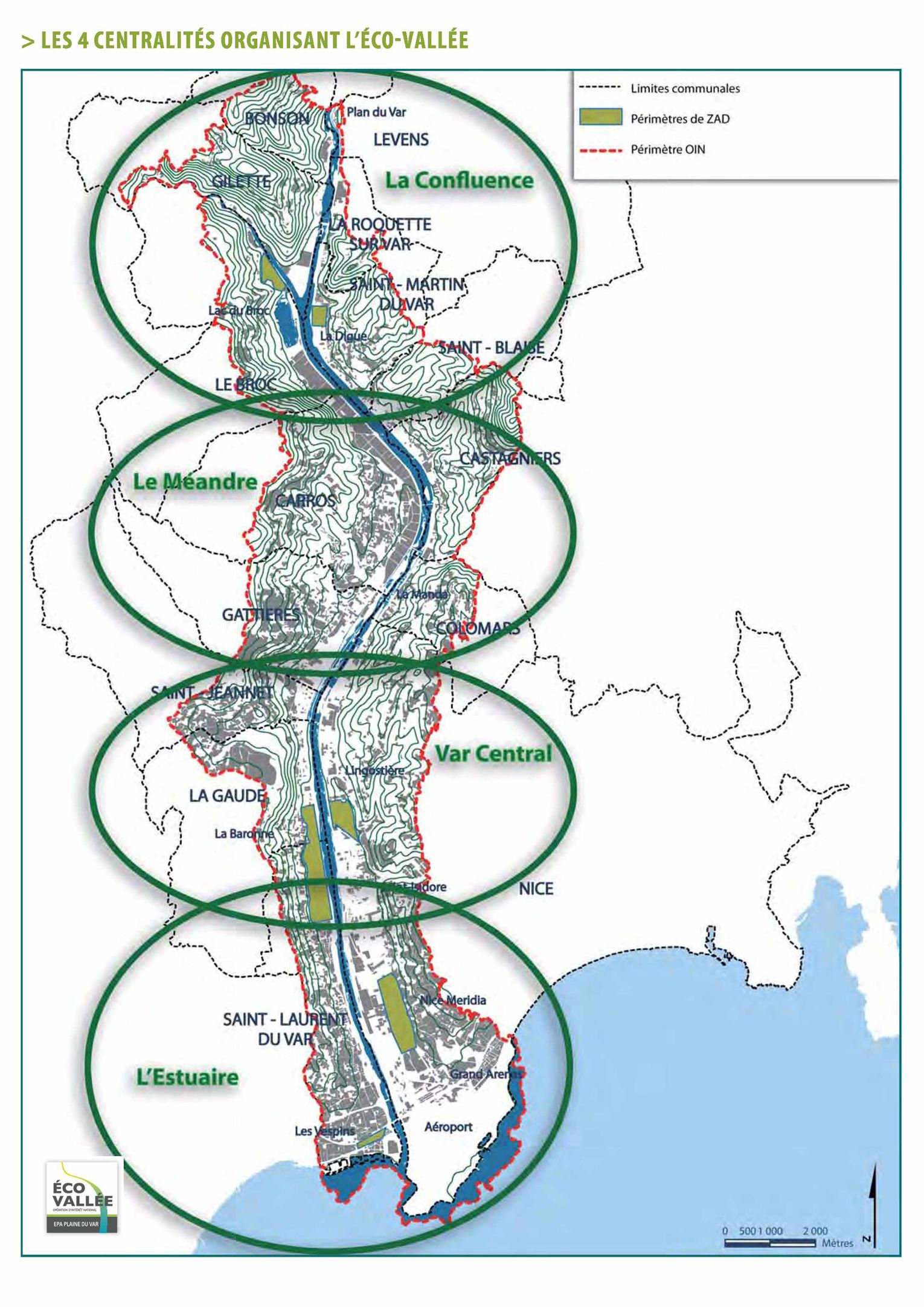carte: Les 4 centralités organisant l'Eco-Vallée -201112-Projet de territoire Eco-Vallée carte: Les 4 centralités organisant l'Eco-Vallée -201112-Projet de territoire Eco-Vallée