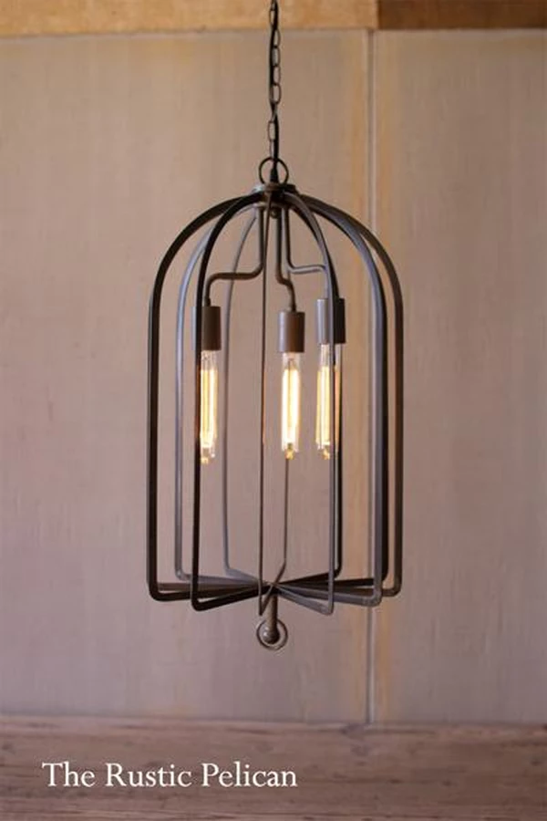 Farmhouse Iron Pendant Light Dome Lighting Farmhouse Iron Pendant Light Dome