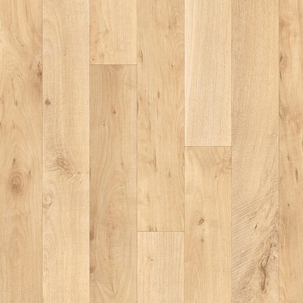 Mohawk Sawyer Blonde Wood Residential Vinyl Sheet Flooring 13.2ft. Wide x Cut to Length-U6580.004C754P158 - The Home Depot Home Depot Flooring, Wood Floor Texture, Flooring Texture, Light Wood Texture, Grain Texture, Natural Texture, Natural Wood, Vinyl Sheet Flooring, Laminate Flooring