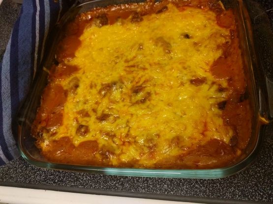 Black Eyes Of Texas Casserole Recipe - Food.com Texas Food, Crunchy Pecans, 9x13 Baking Dish, Enchilada Sauce, Cream Of Chicken Soup, Health Foods, Creamed Mushrooms, Stuffed Jalapeno Peppers, Easy Dinners