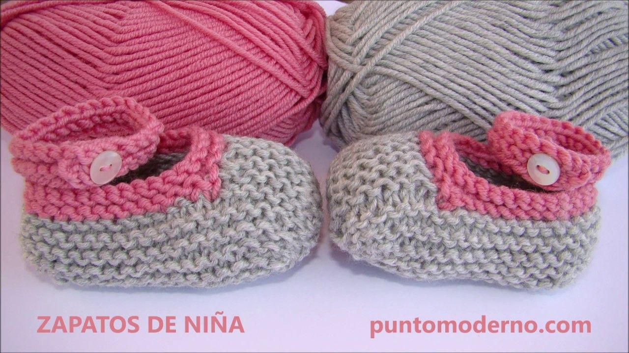 Zapato De Niña A Dos Agujas Zapatos De Bebé De Ganchillo Gorro Bebe Dos Agujas Ropa Para Bebé De Ganchillo