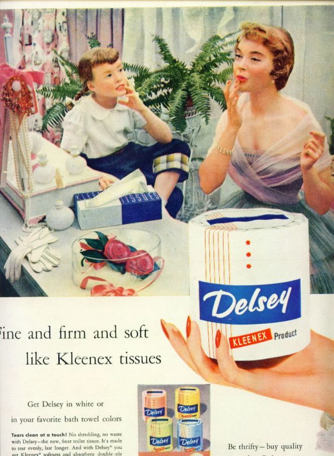 delsey toilet paper ad
