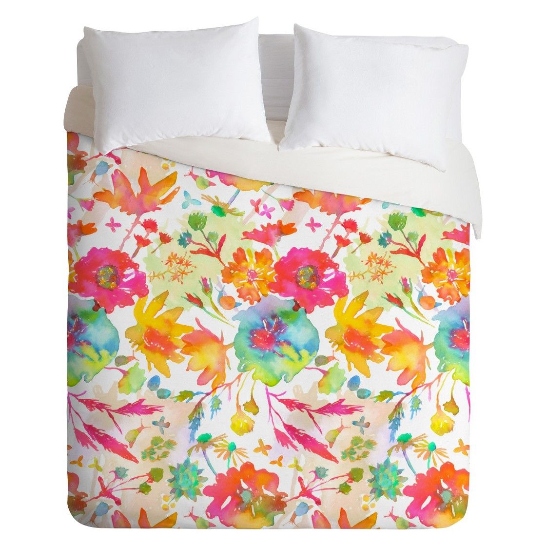 DENY Designs Garden Stain in Day Lightweight Duvet Cover