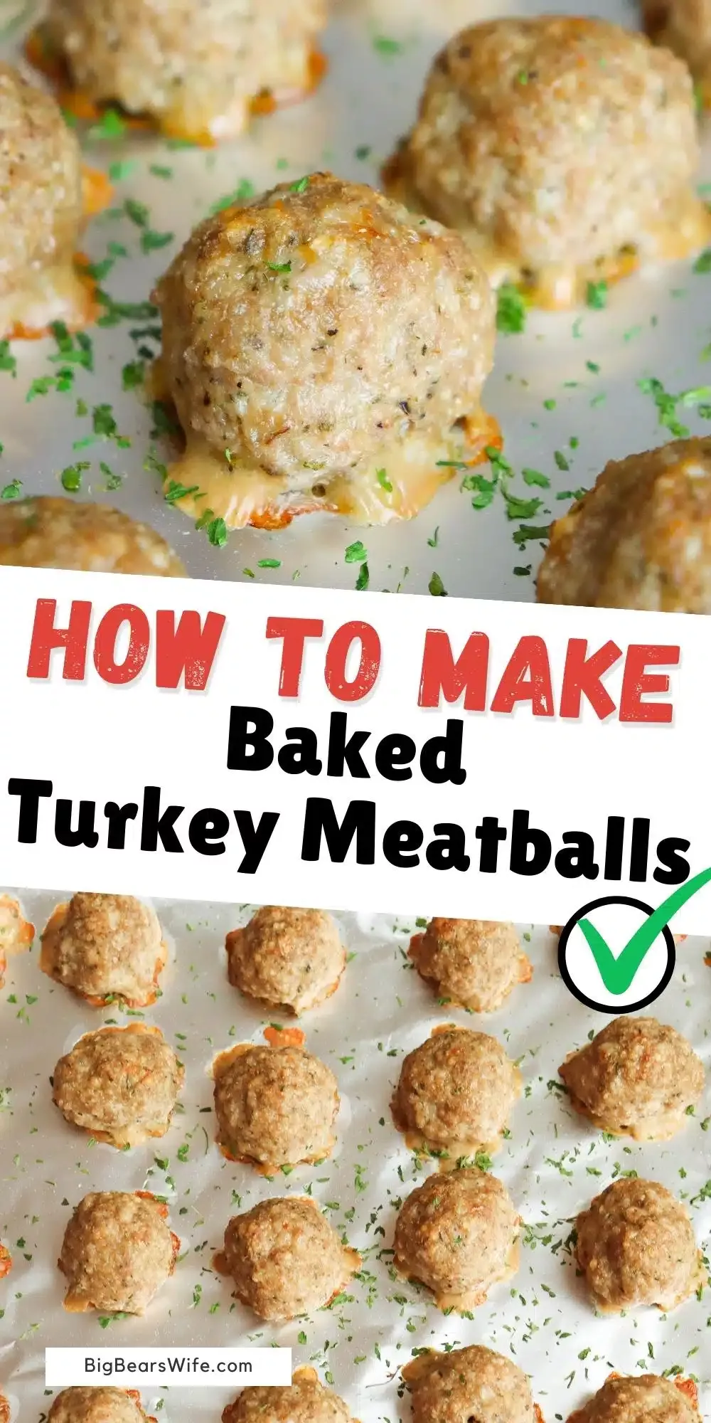 These Baked Turkey Meatballs are perfect for spaghetti and meatballs, slow cooker BBQ meatballs, Meatballs in sauce, meatball subs and so much more! via @bigbearswife Slow Cooker Bbq Meatballs, Turkey Meatballs Baked, Baked Turkey, Healthy Nutritious, Delicious Healthy Recipes, Yummy Food, Make Ahead Meals, Easy Meals, Family Favorite Meals