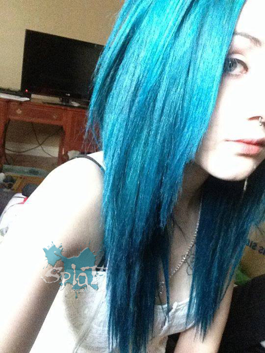 Splat Aqua Rush Scenehair Hair Pinterest Splat Aqua Rush Scenehair