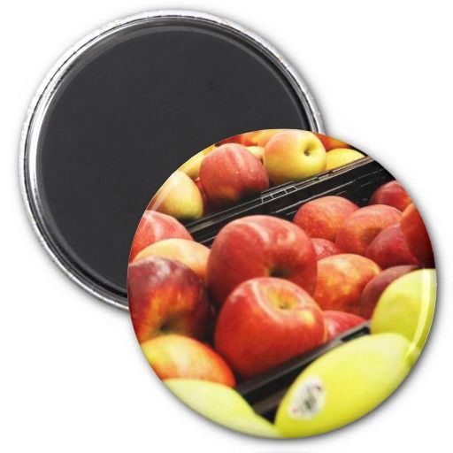 Apples Fridge Magnets - 2" x 2" – Standard Size. Printed on 100% Recycled Paper. Covered with scratch- and UV-resistant Mylar. No minimum order. Both round and square magnets available. Round Magnets, Square Magnets, Photo Magnets, Mylar, Recycled Paper, Uv Resistant, Apples, Fridge, Recycling