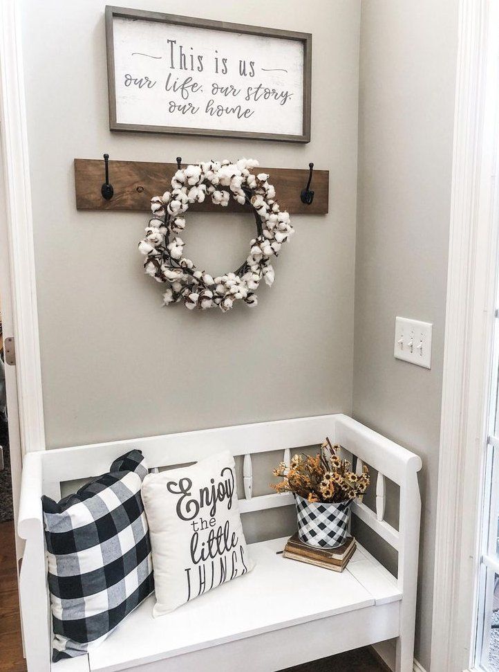 The Best Cheap Decorating Trick There Is Entry Way Decor