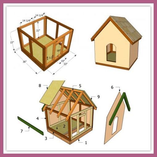 15 Brilliant DIY Dog Houses For Your Furry … | Diy Dog Hou…