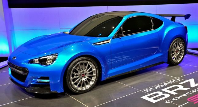 The Subaru Brz Sti Is Coming Automotive Design Coches Autos The Subaru Brz Sti Is Coming