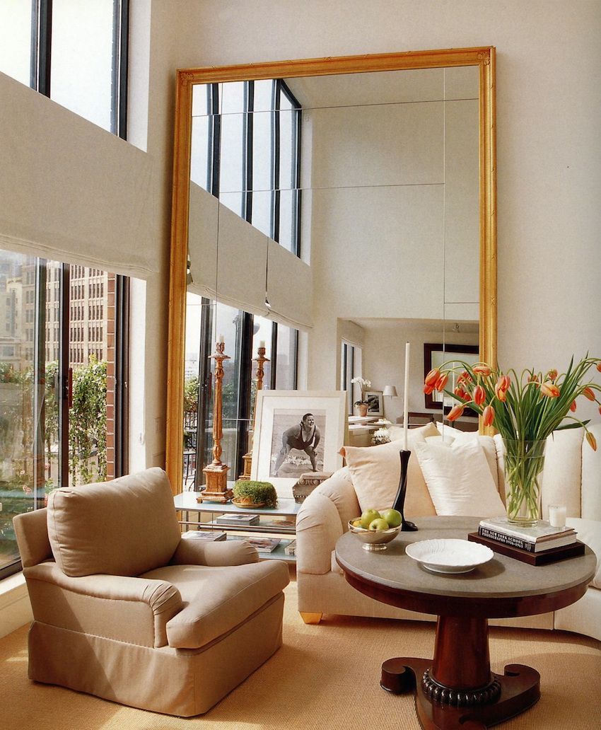 10 Impressive Oversized Mirrors For A Spacious Room