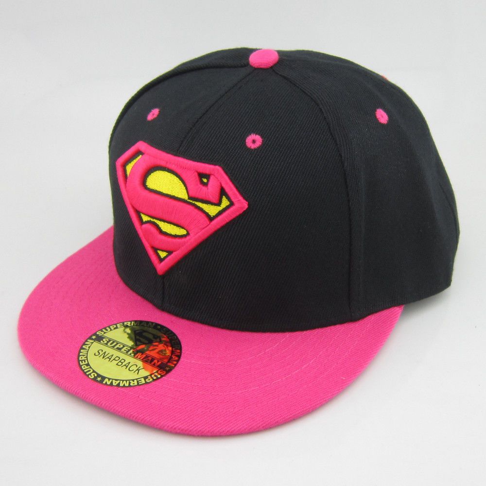 Hiphop Yellow Black Batman Snapback Adjustable baseball Flat Cap hat Costume