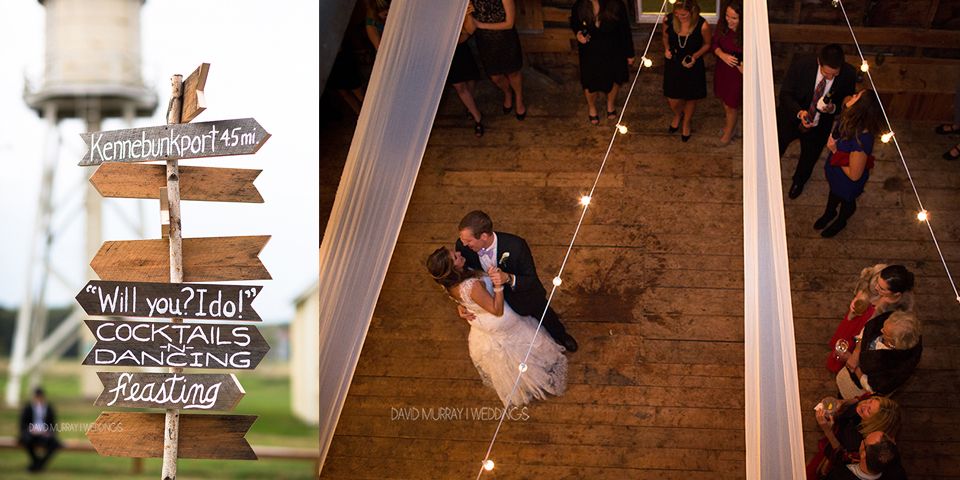 Laudholm Farm Wells Maine Wedding New England Barn Laudholm Farm Wells Maine Wedding New England Barn Lighting And Fabric D Custom Sign On Board Photo