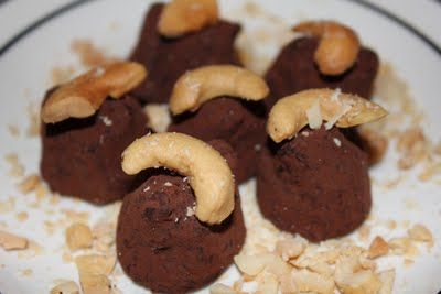 April 21: Chocolate-Covered Cashew Truffle Day Chocolate Truffles, Chocolate Ganache, Chocolate Covered, Types Of Chocolate, April 21, Confectionery, I Love Food, Cocoa Powder, Holiday Recipes