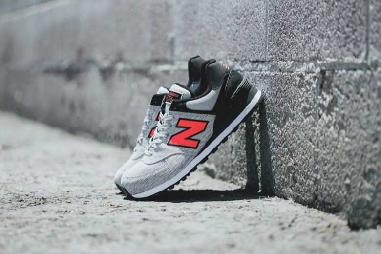 new balance 574 sweatshirt sneakers