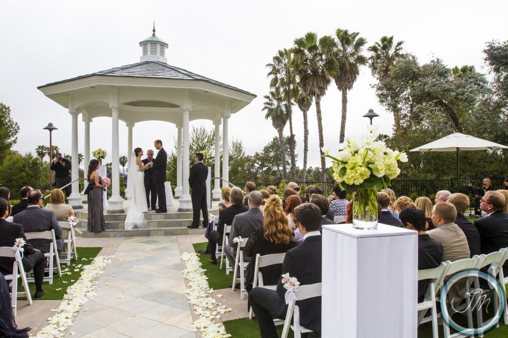 Newport Beach Marriott Wedding Ceremony Marrriott Newport Beach Marriott Wedding Ceremony