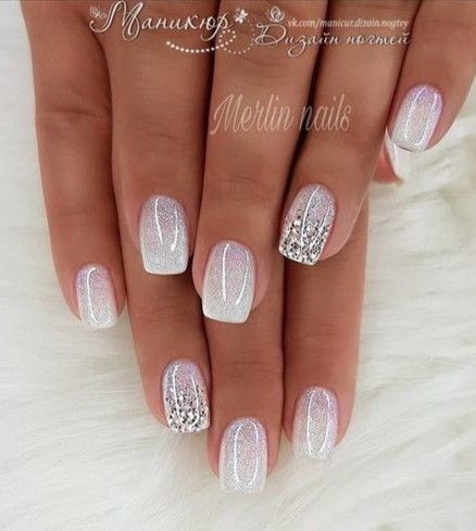 Make your manicure pop with these New Years nails ideas. Here are the best New Years nail designs trending this season. Bride Nails, Prom Nails, Long Nails, Nails Short, Homecoming Nails, Nails For Brides, Cute Nails, Pretty Nails, Nagellack Design