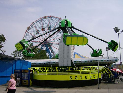 This Was Pretty Fun The Ultra-rare Saturn 6 At 12th Street Amusements Coney Island Theme Park Coney Island Amusement