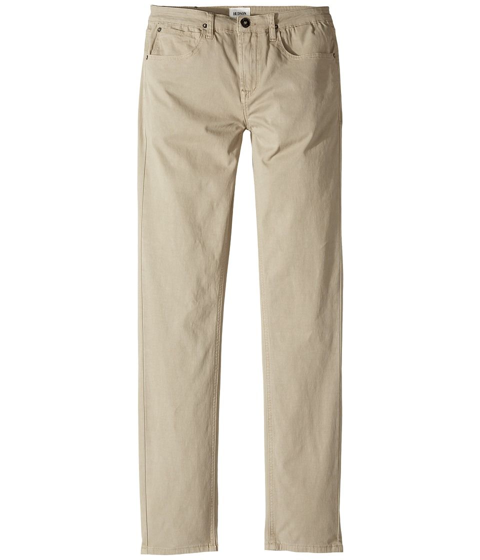 Hudson Boys Slim Straight Twill Pants