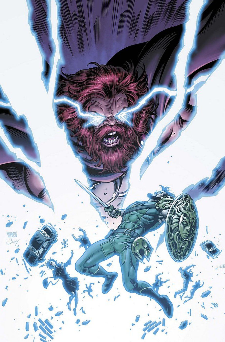 ZEUS by Tom Grummett | Hercules marvel, Marvel comics covers, Marvel comic books