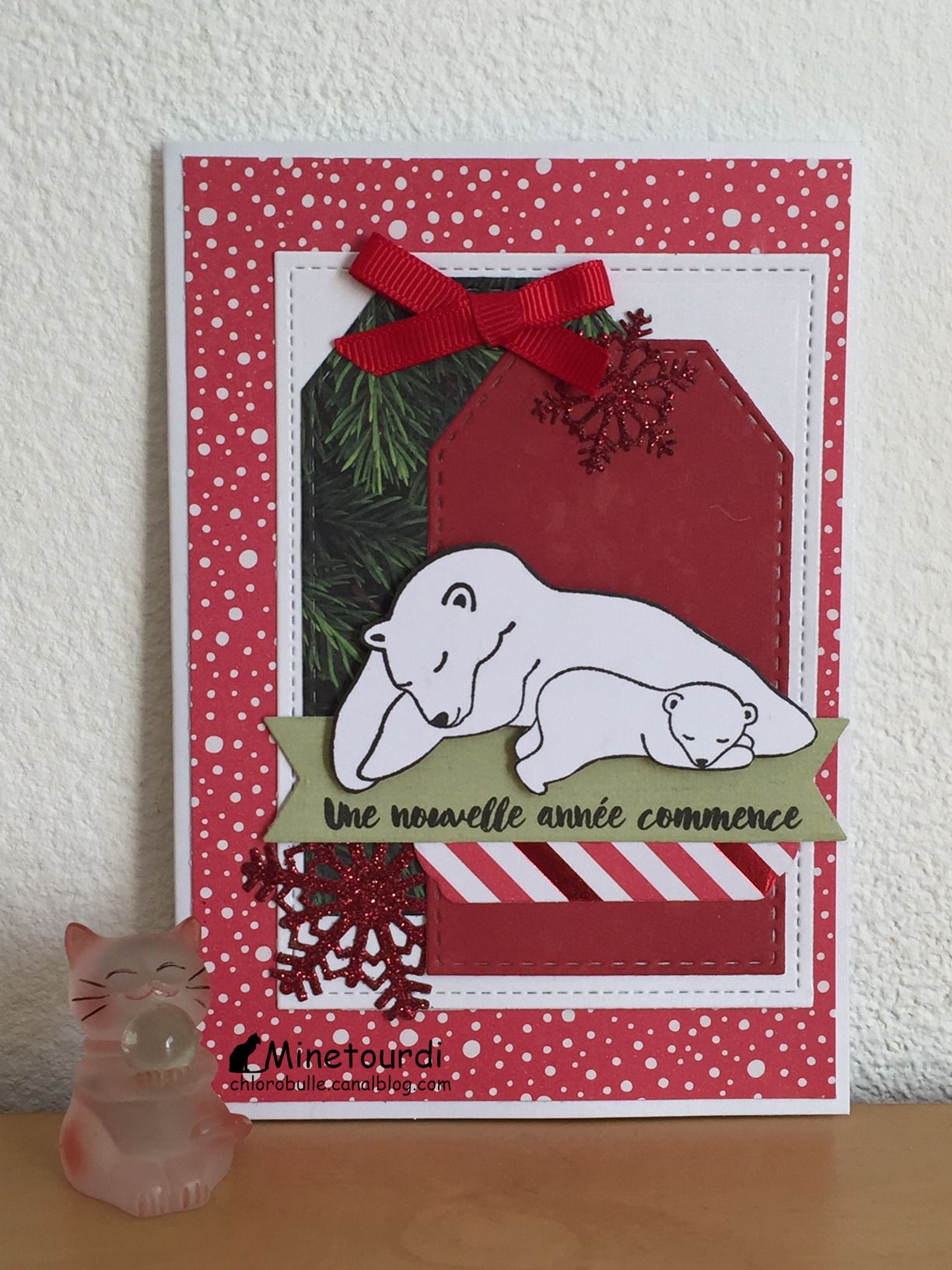 Cartes de Bonne Année 2019 - Ma Bulle Créative #cartebonneannée