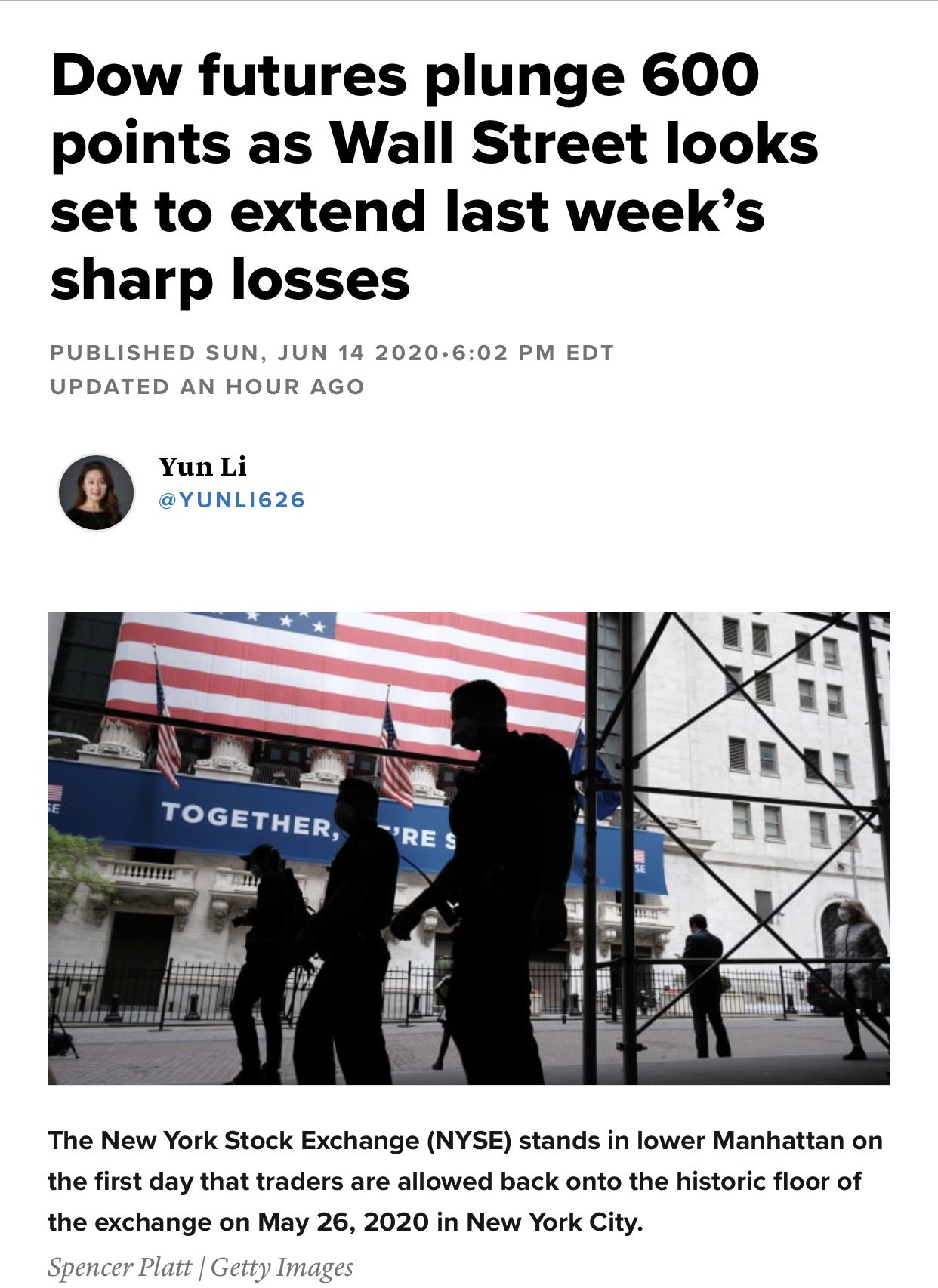 Dow Futures Cnbc