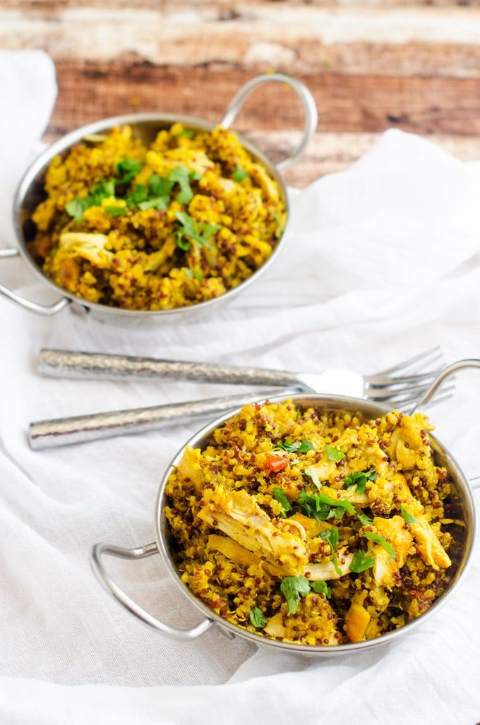 Turmeric Chicken Quinoa - Chicken recipes turmeric #chicken #recipes #turmeric Turmeric Chicken Quinoa