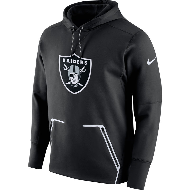 Men's Nike Black Oakland Raiders Champ Drive Vapor Speed Performance ...