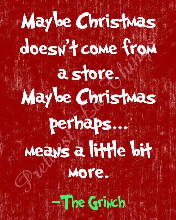 The Grinch Quote Vinyl Wall Art Decal By Tannerscreekdesigns Grinch Quotes Grinch Christmas Quotes
