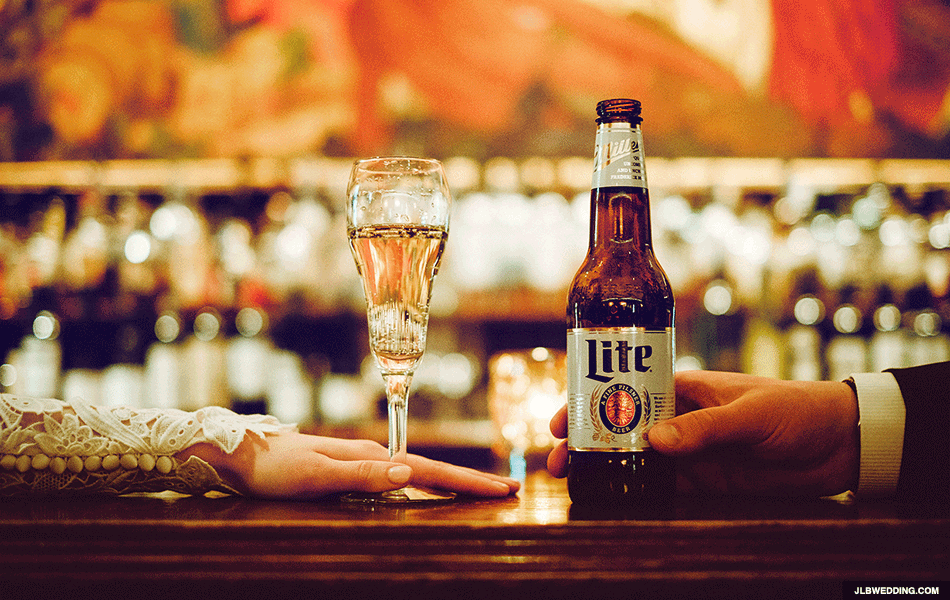 champagne miller lite 950c